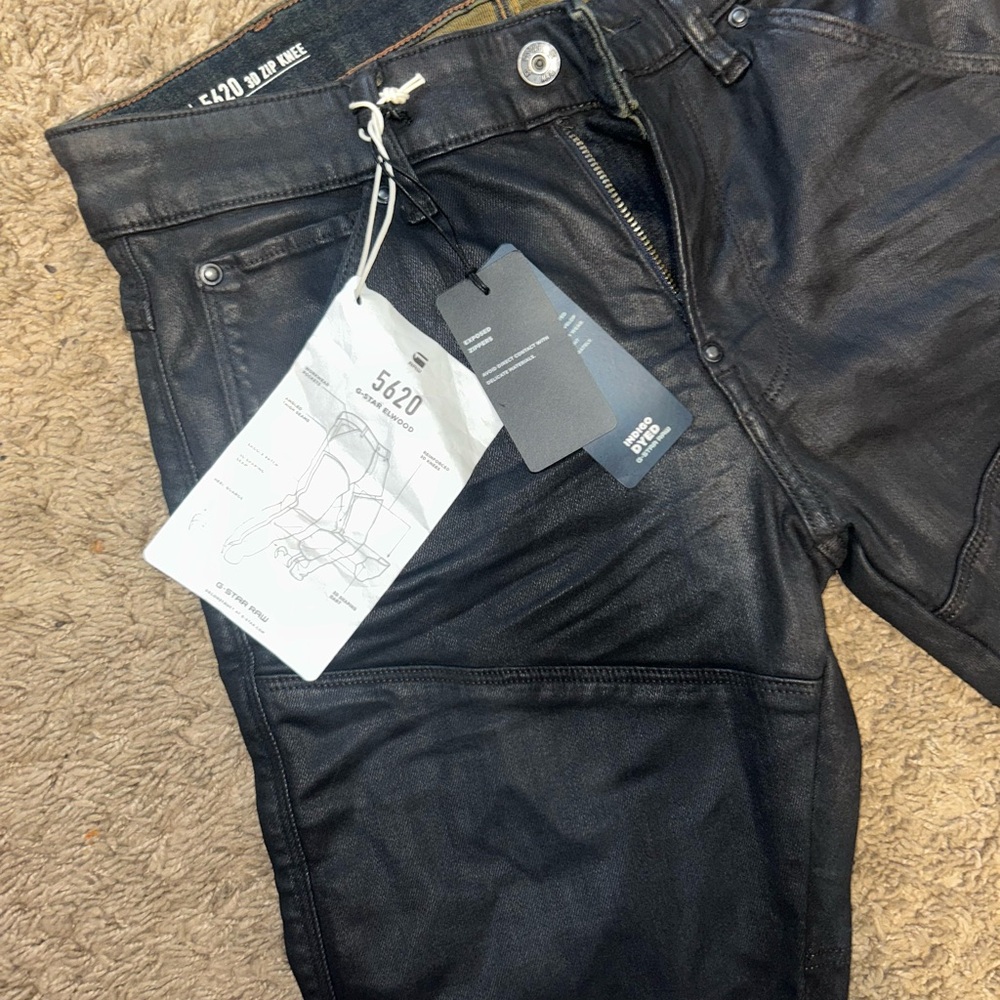 G-Star Black Skinny Jeans Sleek Modern Fit